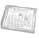 Calendrier de Haddie