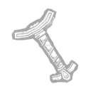 Poignée brisée