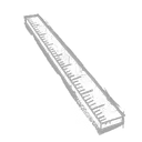 Règle en bois