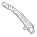 Flûte rouillée